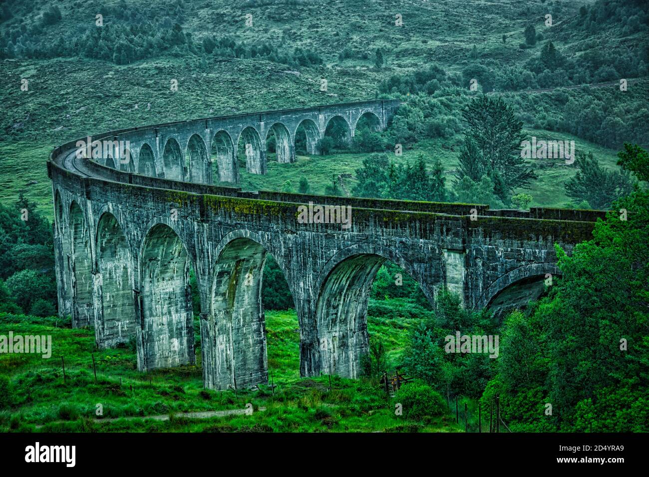 Harry Potter, Hogwarts Express, train, Glennfinnan viaduct, Scotland