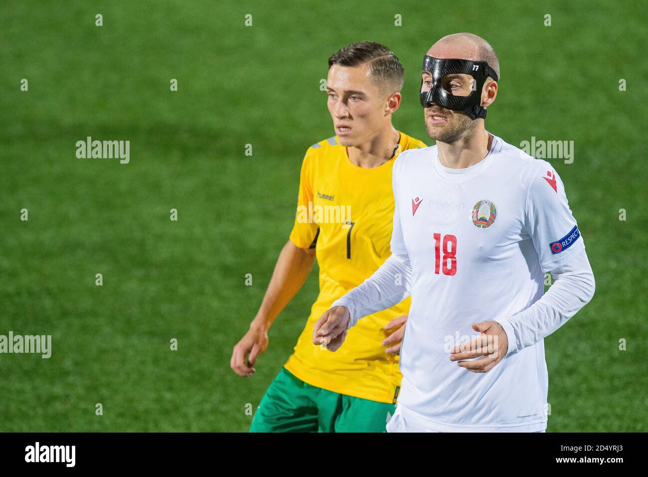 2020 10 11 Uefa Nations League 2021 Final Tournament Llf Stadionas Vilnius Lithuania Lithuania Belarua 2 2 Stock Photo Alamy