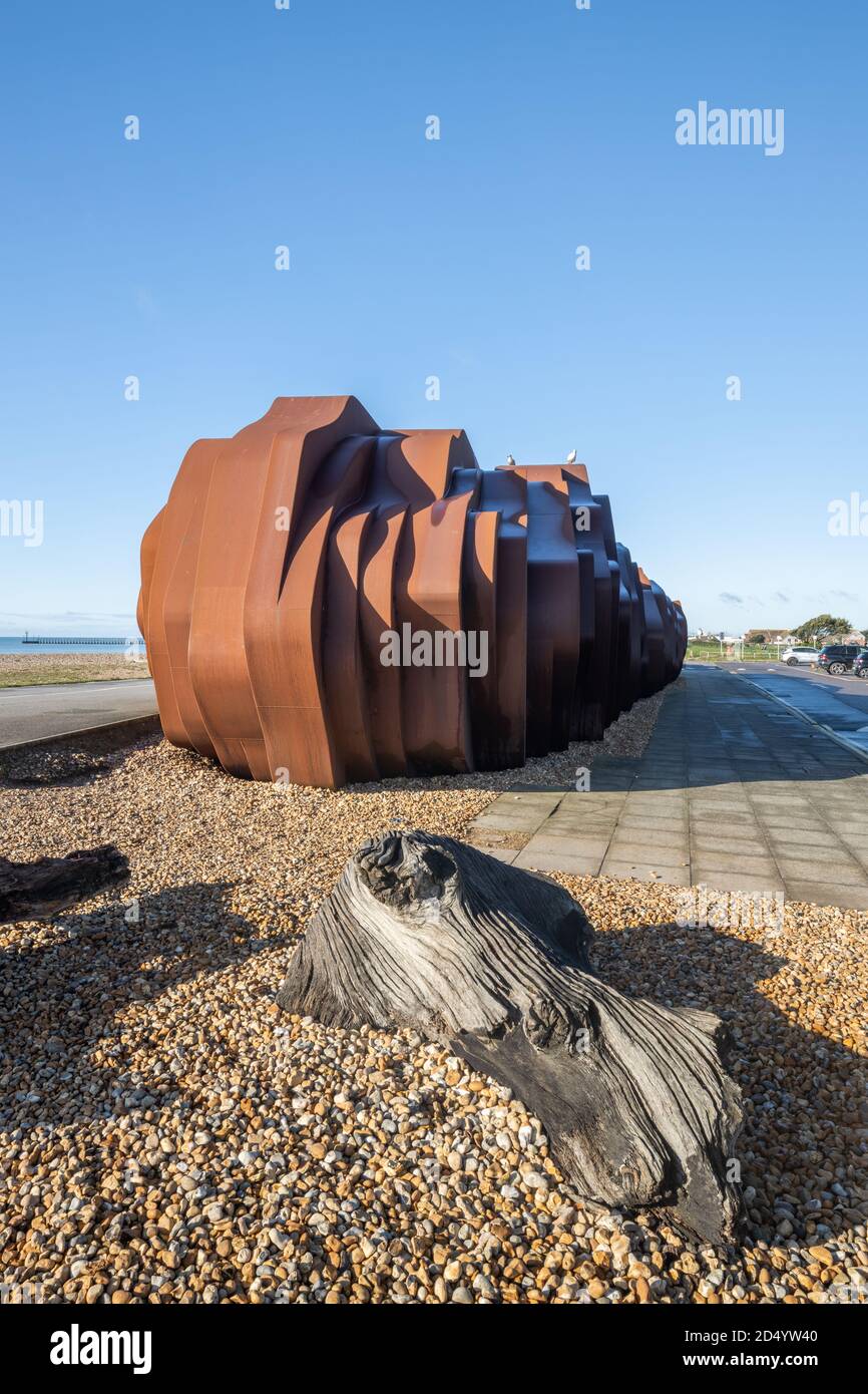 East Beach cafe building on Littlehampton seafront. Littlehampton, West