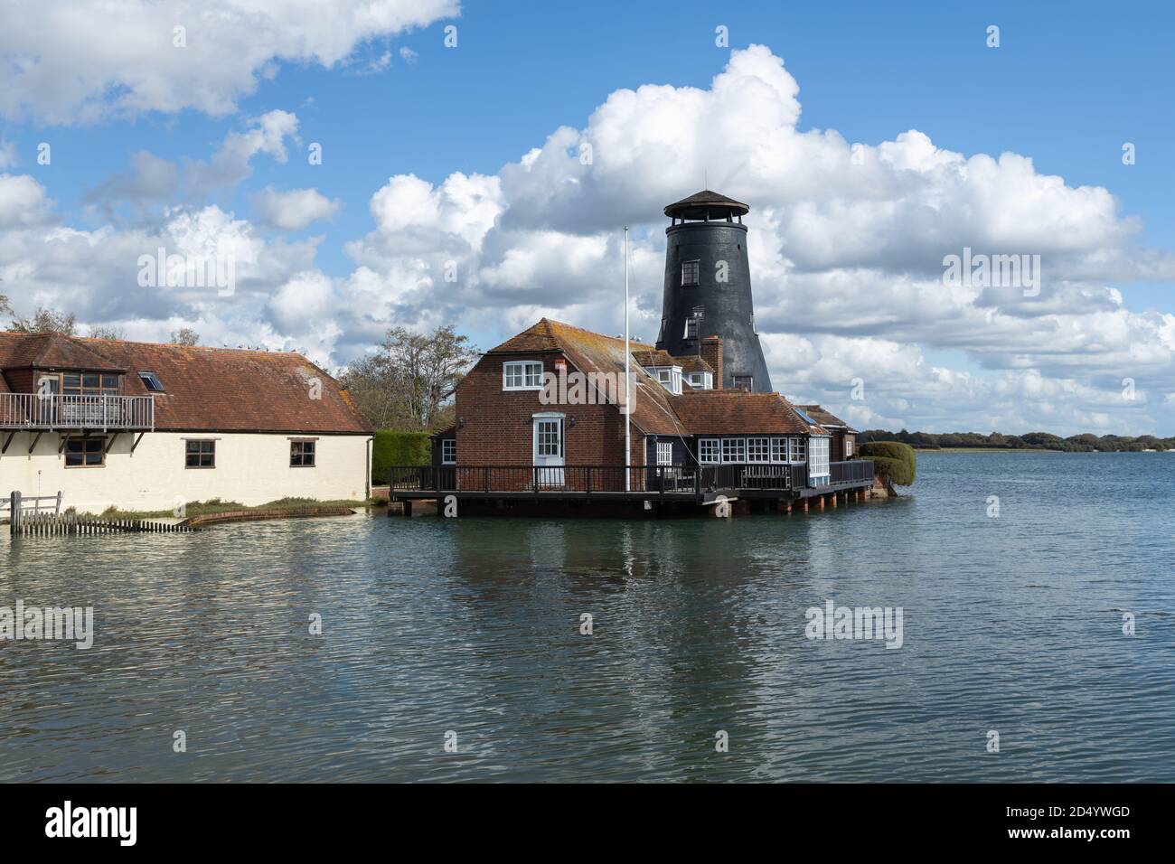 Langstone Mill, Langstone Harbour, Havant, Hampshire, UK Stock Photo