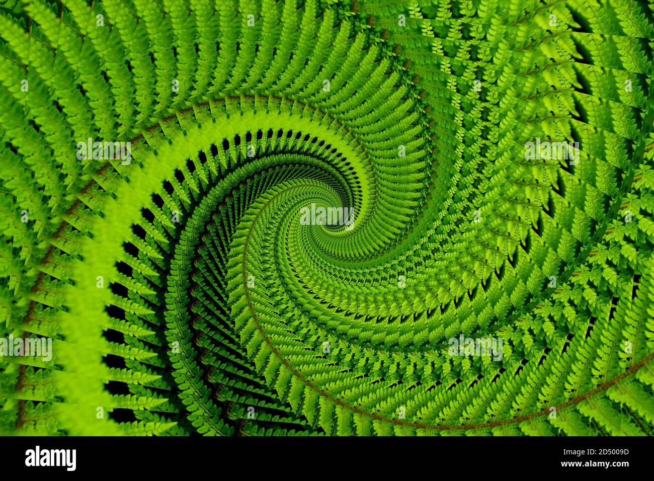 Abstract background of green spiral spinning vortex Stock Photo - Alamy