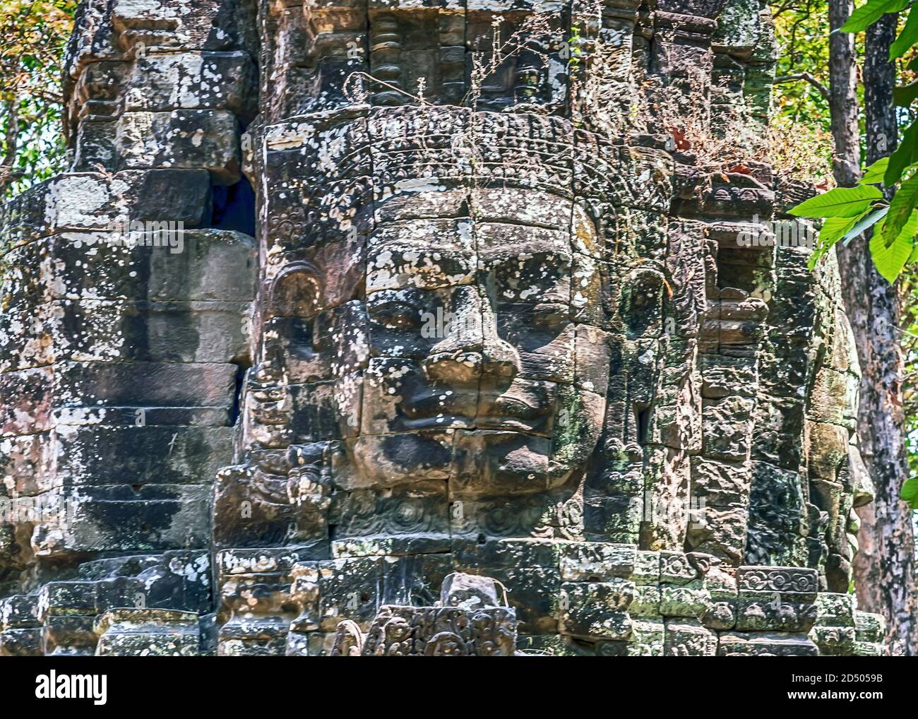 Buddha Statue in Cambodian Temple Battambang Stock Photo - Alamy