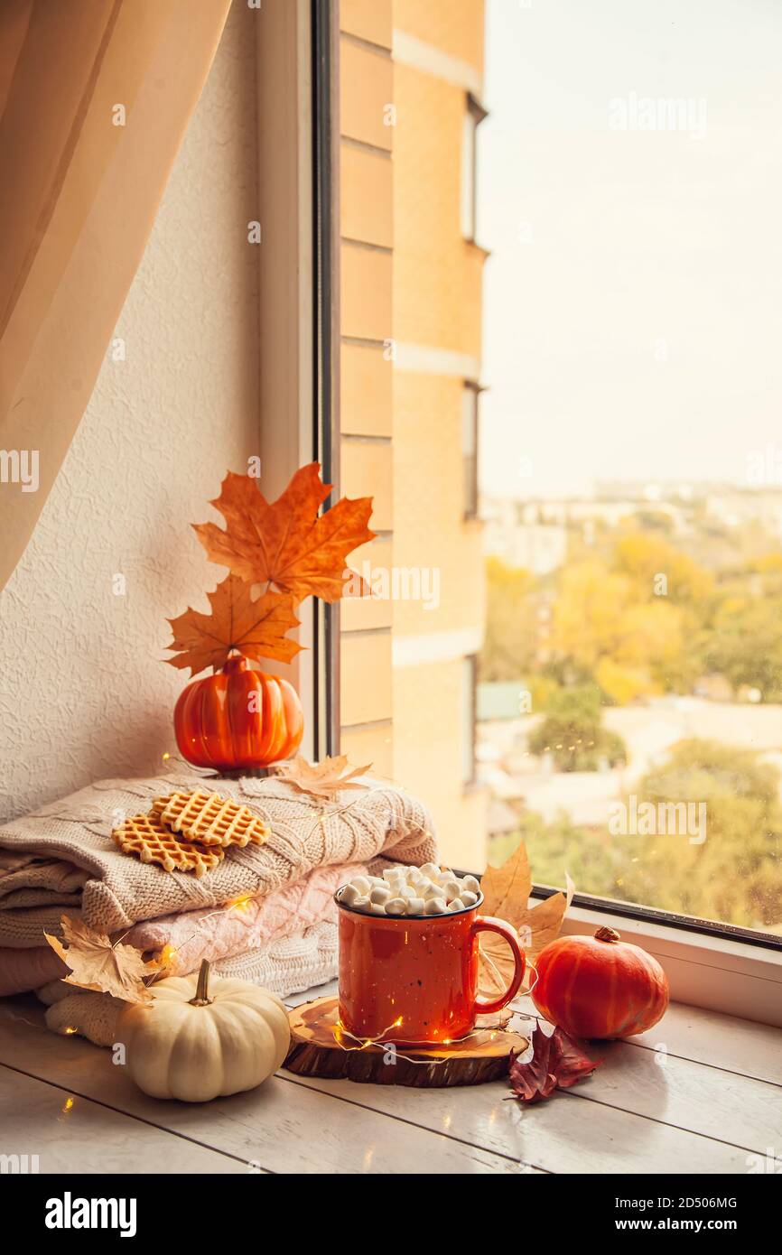 Cozy Sweater + Heart Leaf Scarf, cute & little