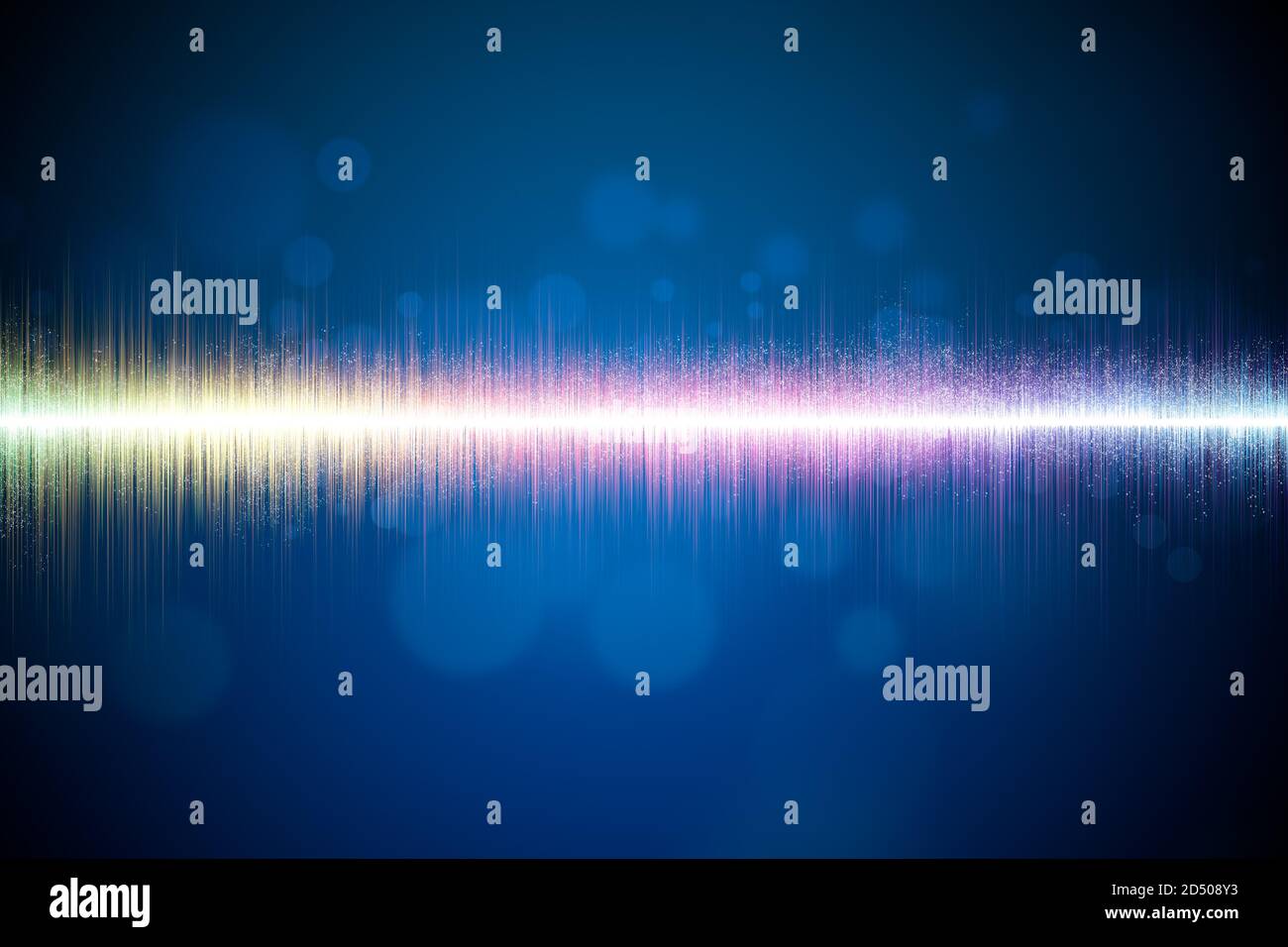 Music sound waves Stock Photo Alamy