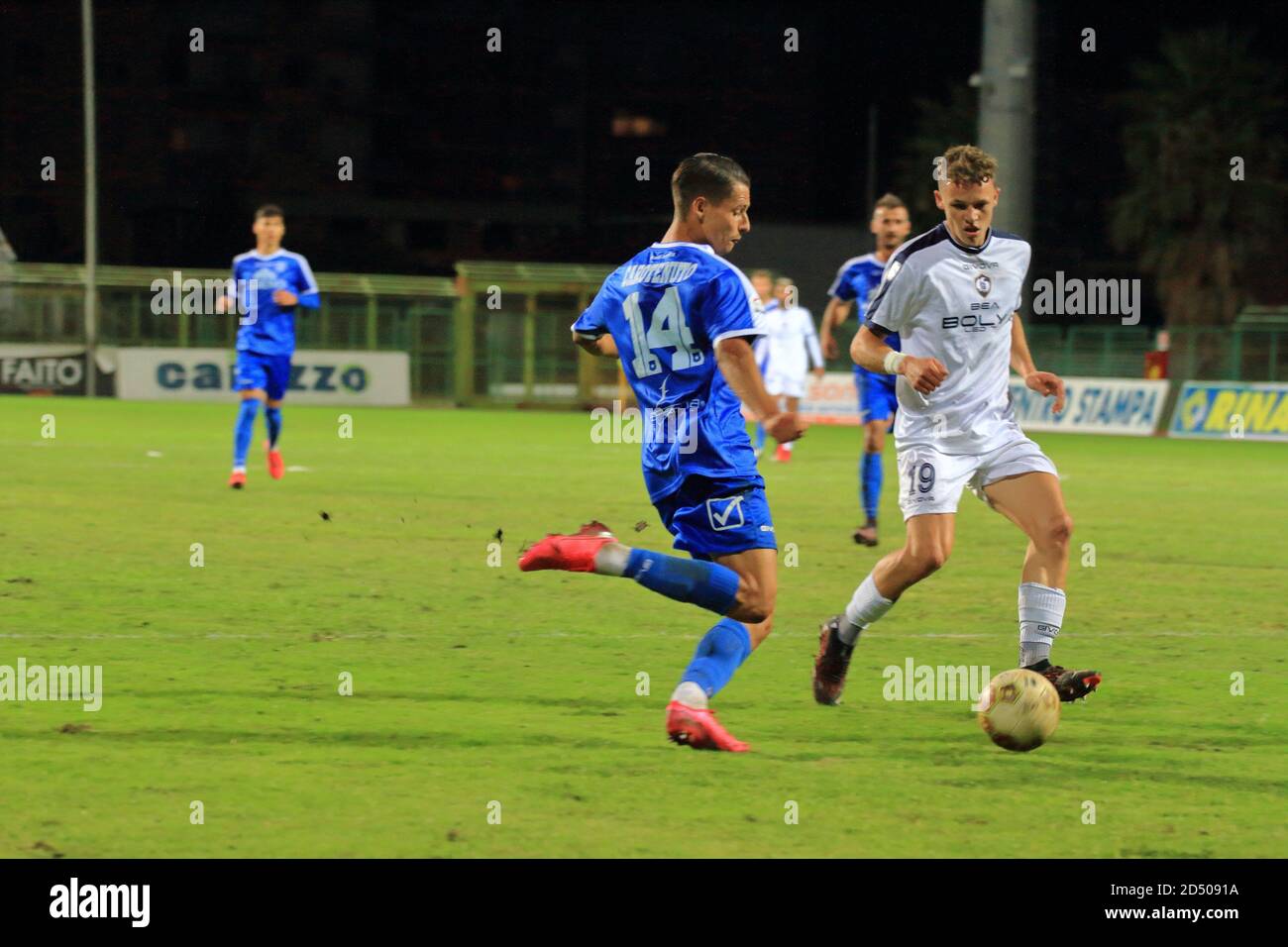 Pagani, Italy. 11th Oct, 2020. League Pro, Group C, Day 4th . Stadium 'Marcello Torre' . Paganese - Cavese 0 -0 (Photo by Pasquale Senatore/Pacific Press/Sipa USA) Credit: Sipa USA/Alamy Live News Stock Photo