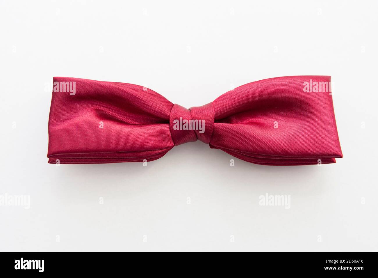 Bow tie isolated on white background. Close-up. Stock Photo