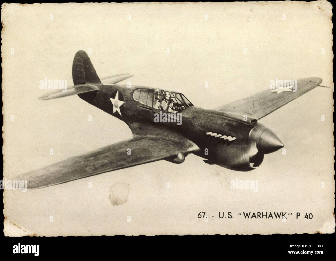 U.S. Warhawk P 40, Curtiss Warhawk P 40 | usage worldwide Stock Photo ...