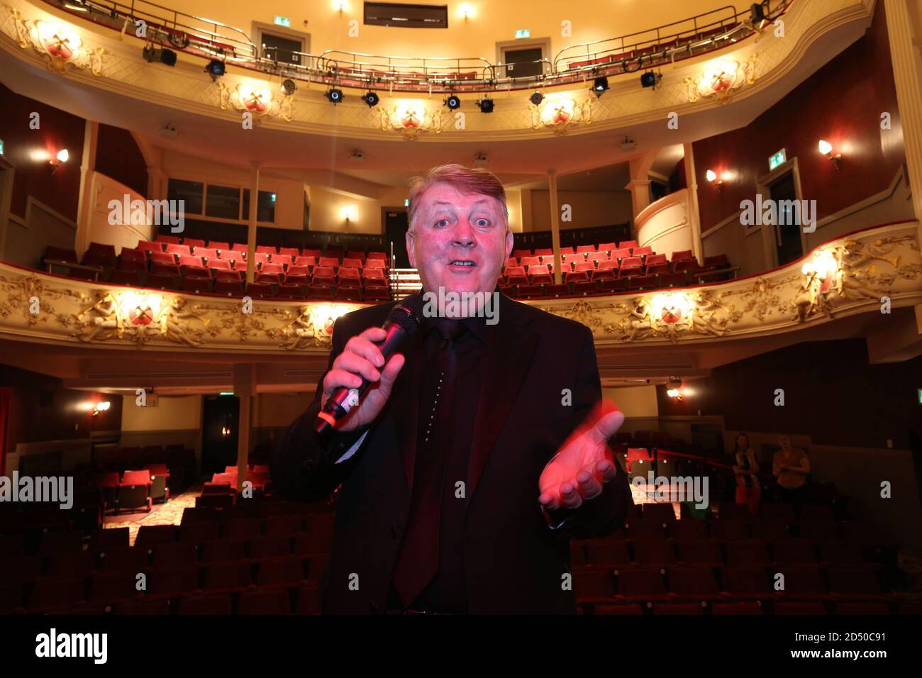 Dean Park at the Gaiety Theatre in Ayr. Dean Park entertainer is one of
