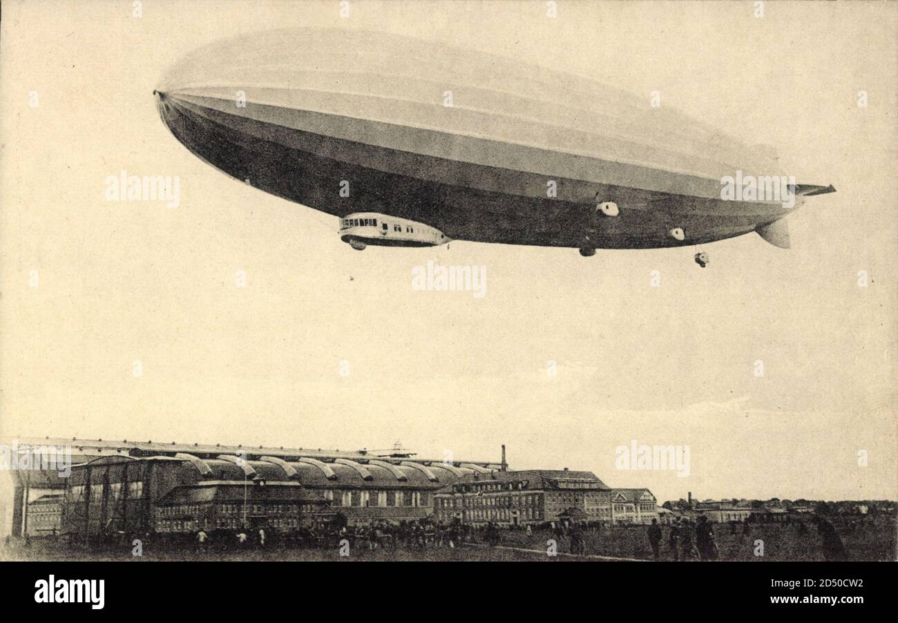 Z.R. III, Zeppelin, Luftfahrtschiff, Torpedoform | usage worldwide ...