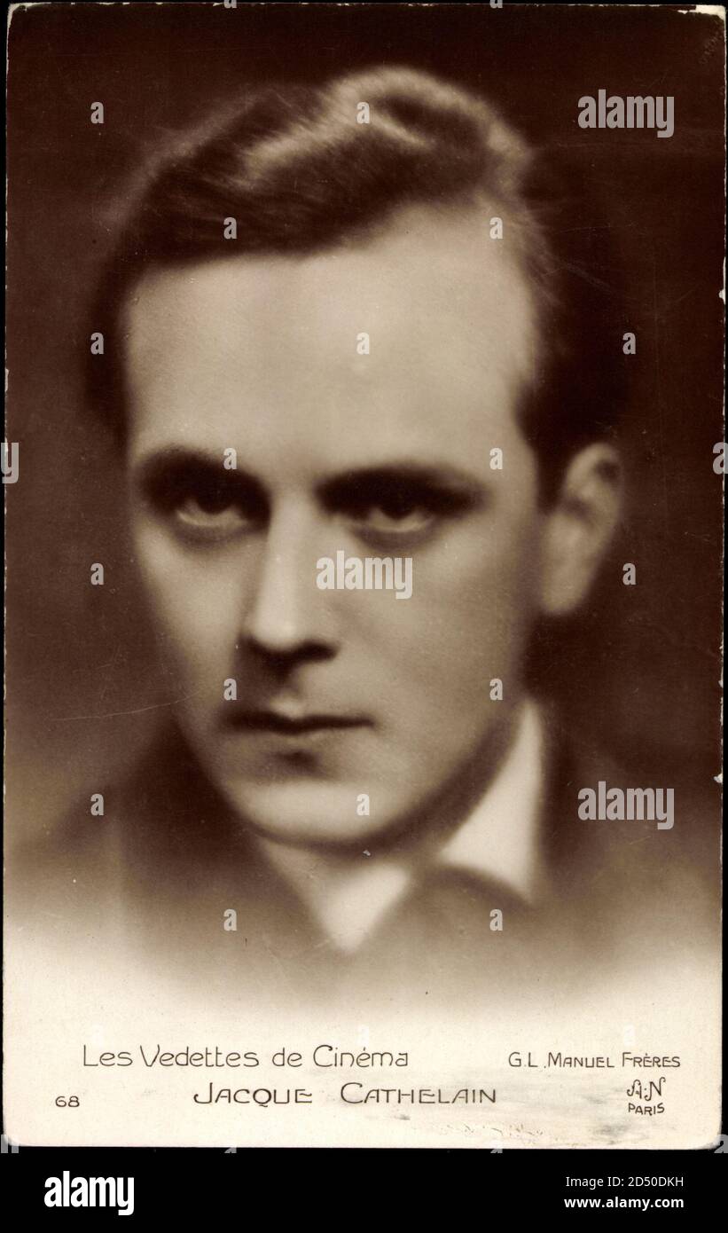 Schauspieler Jaque Cathelain usage worldwide Stock Photo Alamy