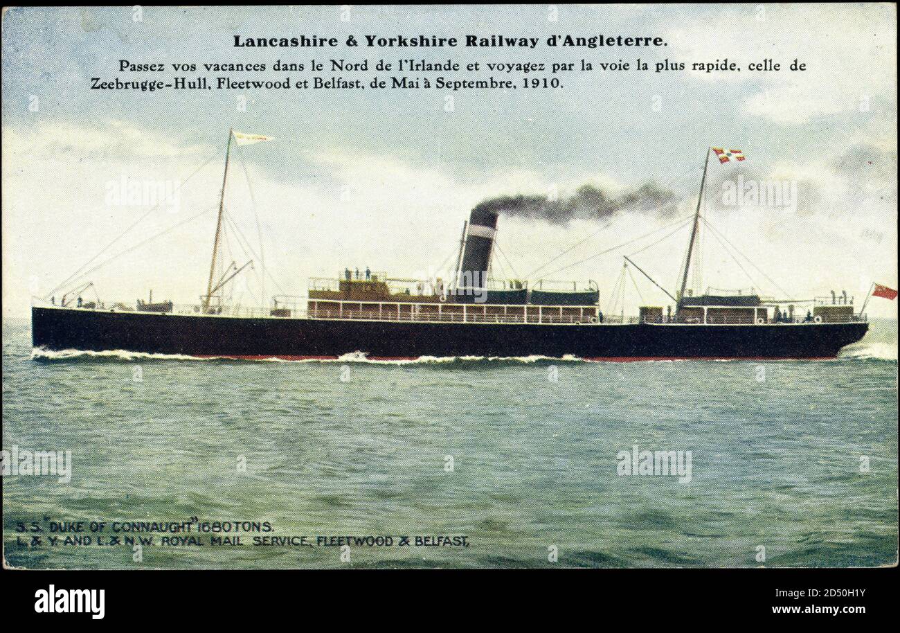 Lancashire, Yorkshire Railway, SS Duke of Connaught | usage worldwide Stock Photo