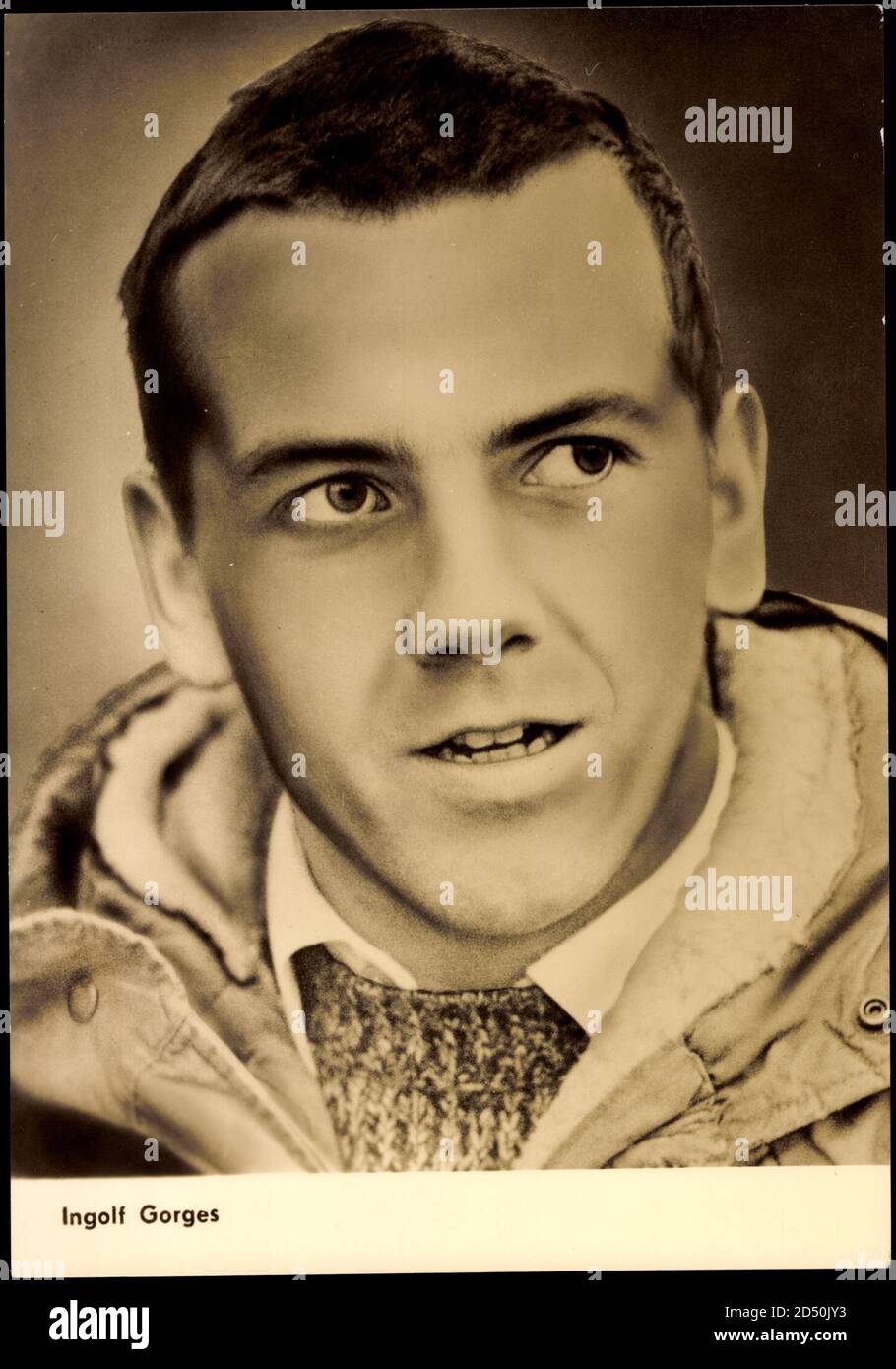 Schauspieler Ingolf Oh diese Jugend usage worldwide Stock