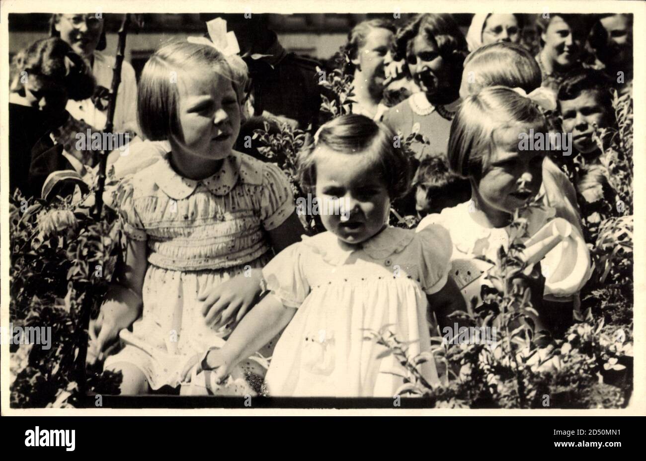 Prinzessinnen der Niederlande, Beatrix, Margrit und Irene | usage worldwide Stock Photo