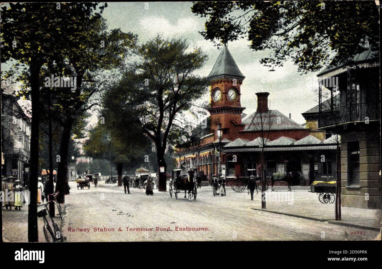 Eastbourne South East, Railway Station and Terminus Road usage