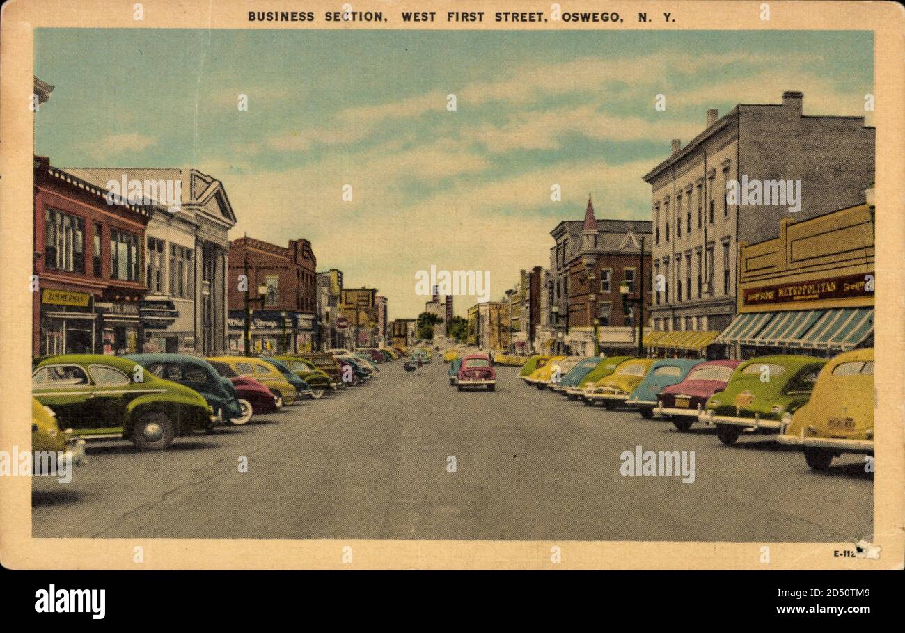 Oswego New York, Business Section, West First Street usage worldwide