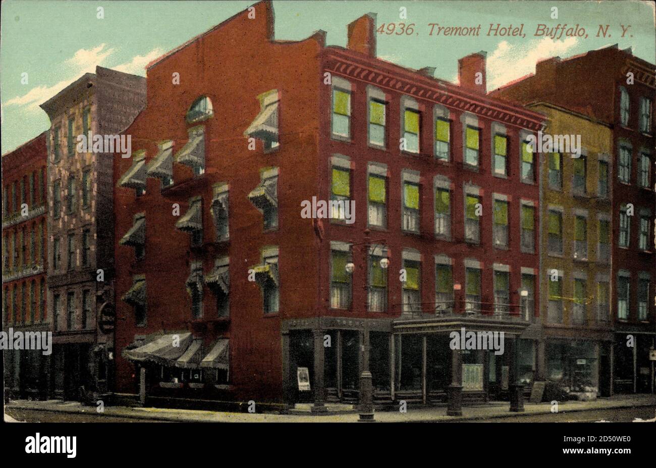 Buffalo New York USA, general view of the Tremont Hotel usage