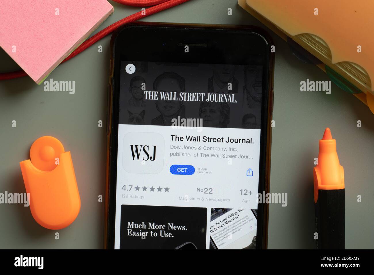 Wsj app hires stock photography and images Alamy