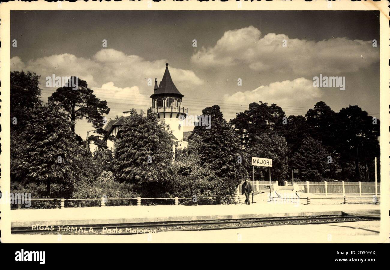 Jurmala train station hires stock photography and images Alamy