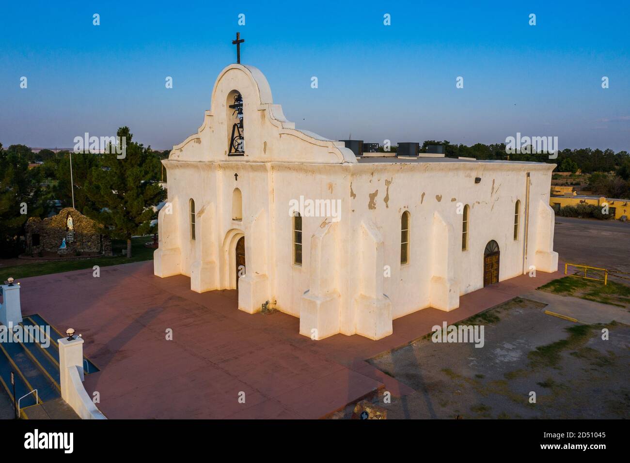 San Elizario Mission, San Elizario, Texas Stock Photo Alamy