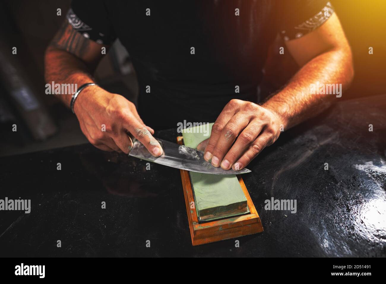 Practice knife hi-res stock photography and images - Alamy