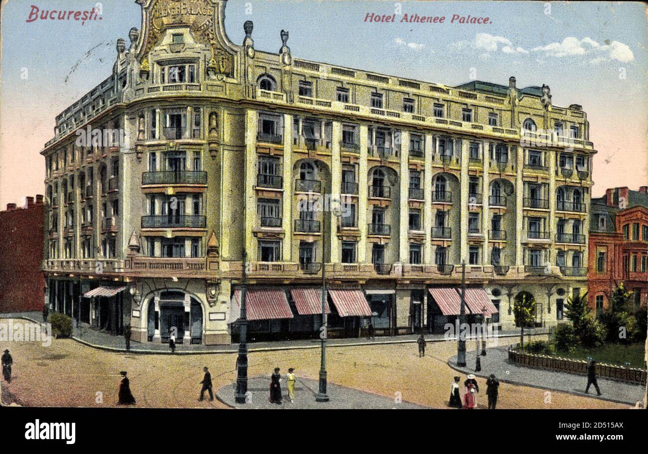 Bucure?ti Bukarest Rumänien, Hotel Athenee Palace | usage worldwide Stock Photo