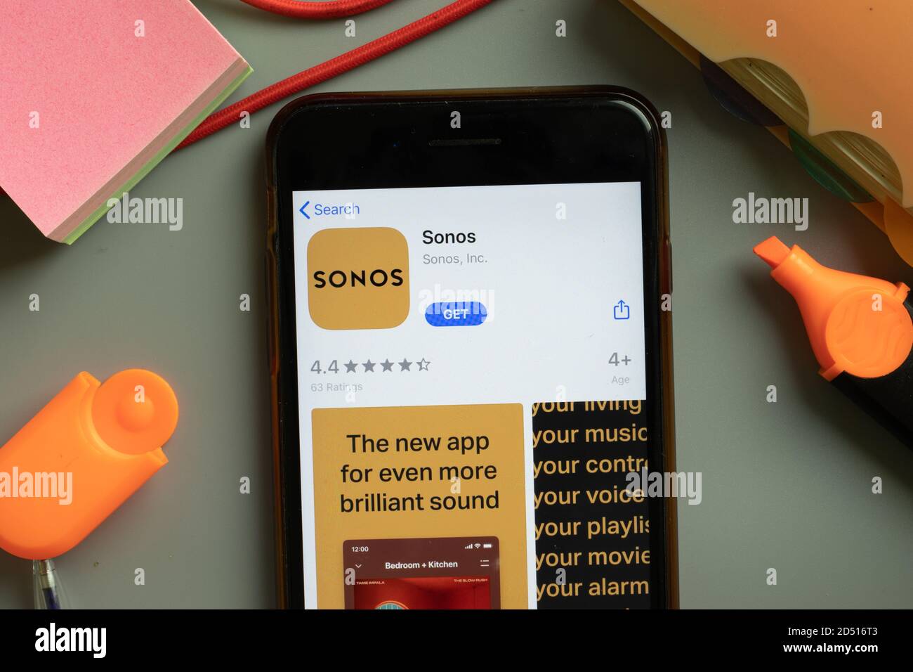 Sonos app hi-res photography and images Alamy