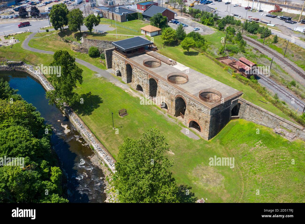 Scranton Iron Furnaces, Museum and historic site, Scranton, NY, USA