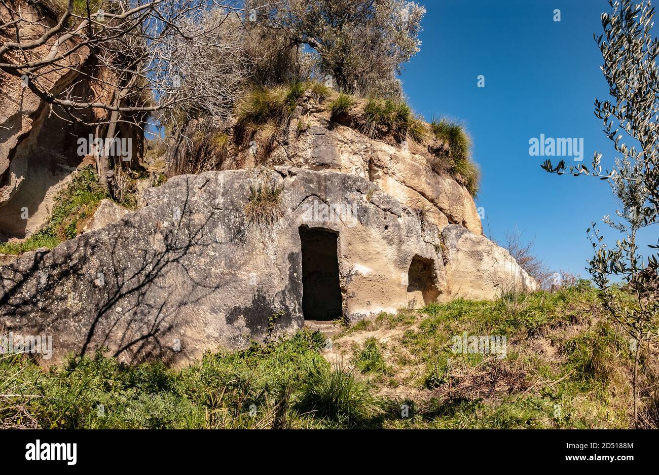 Italy Calabria Zungri Grotte degli Sbariati Stock Photo