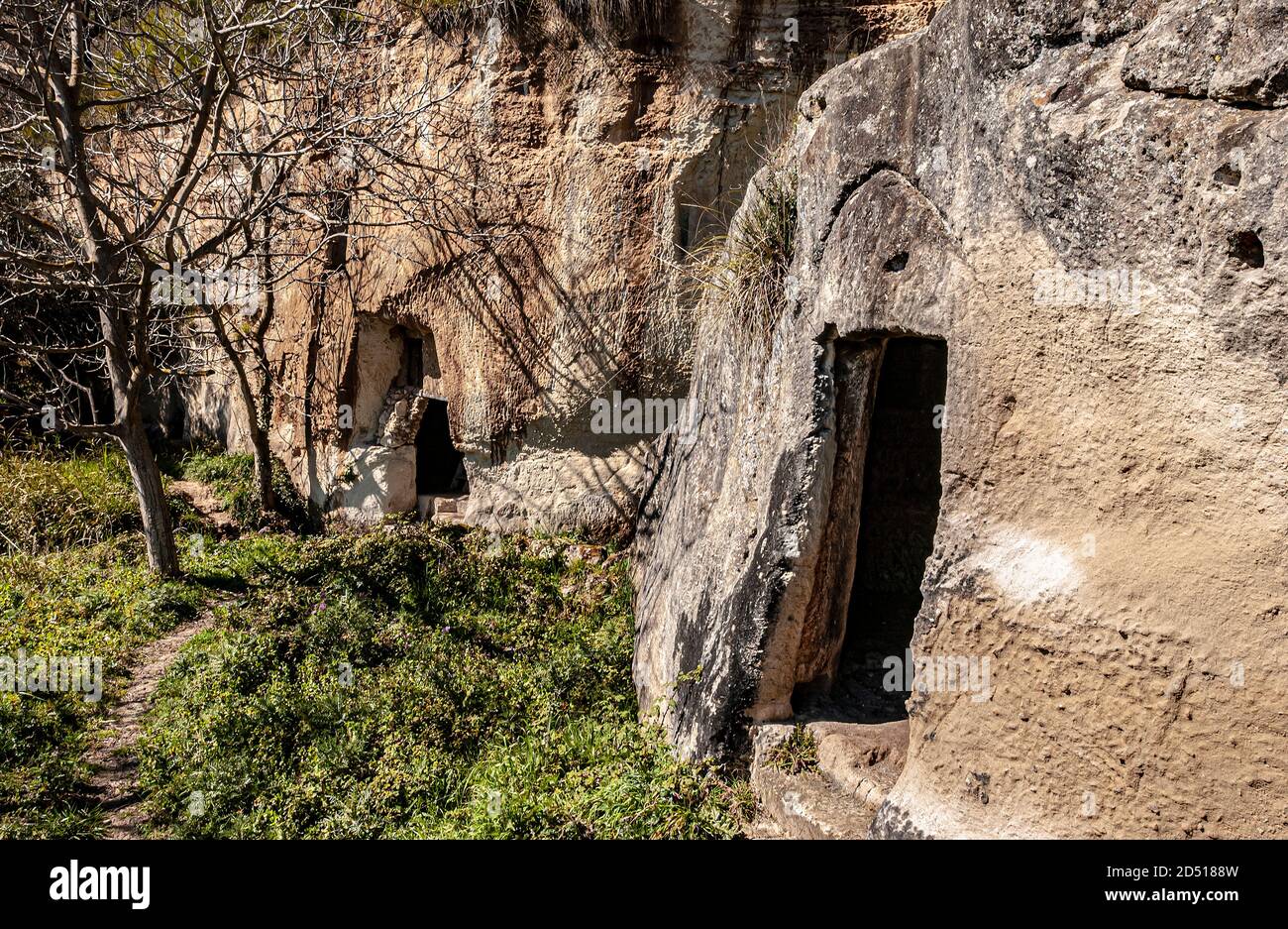 Italy Calabria Zungri Grotte degli Sbariati Stock Photo