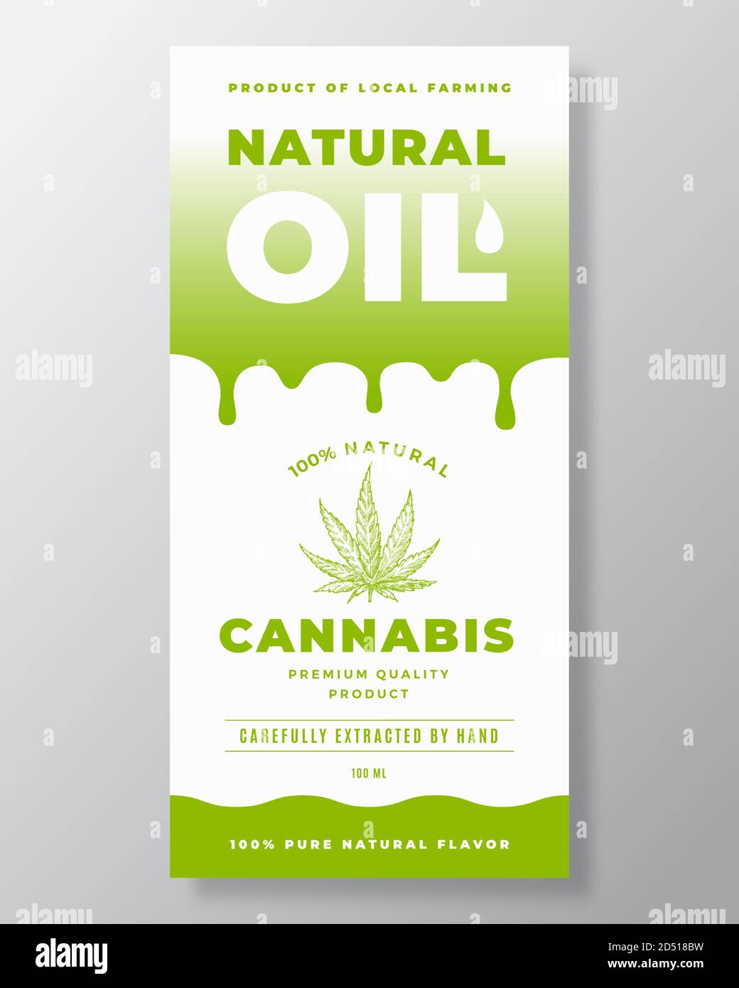 Download Natural Oil Abstract Vector Packaging Design Or Label Template Modern Typography Gradient Drips And Hand Drawn Cannabis Leaf Sketch Silhouette Stock Vector Image Art Alamy