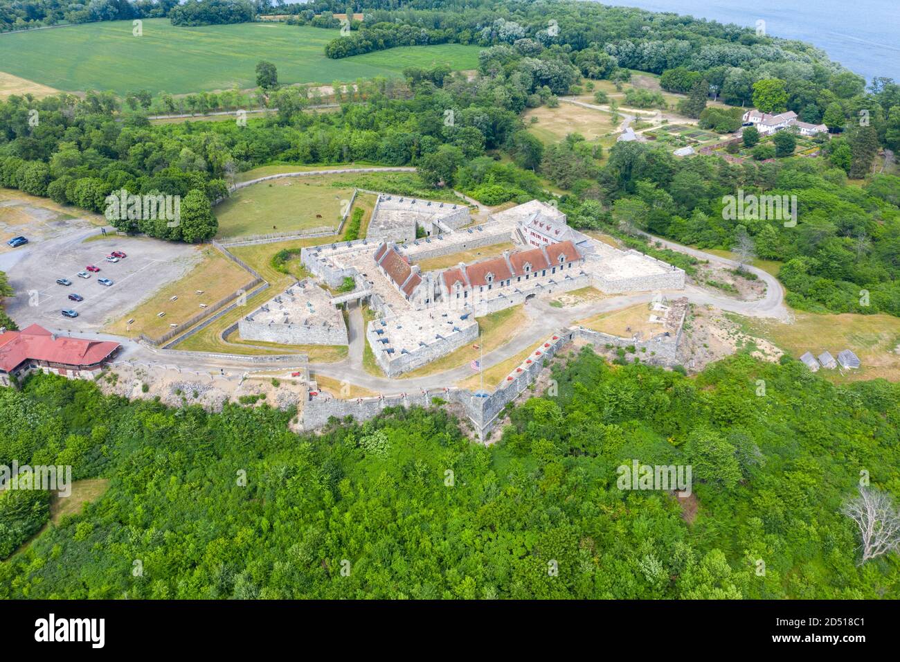 Fort Ticonderoga, Ticonderoga, New York Stock Photo Alamy