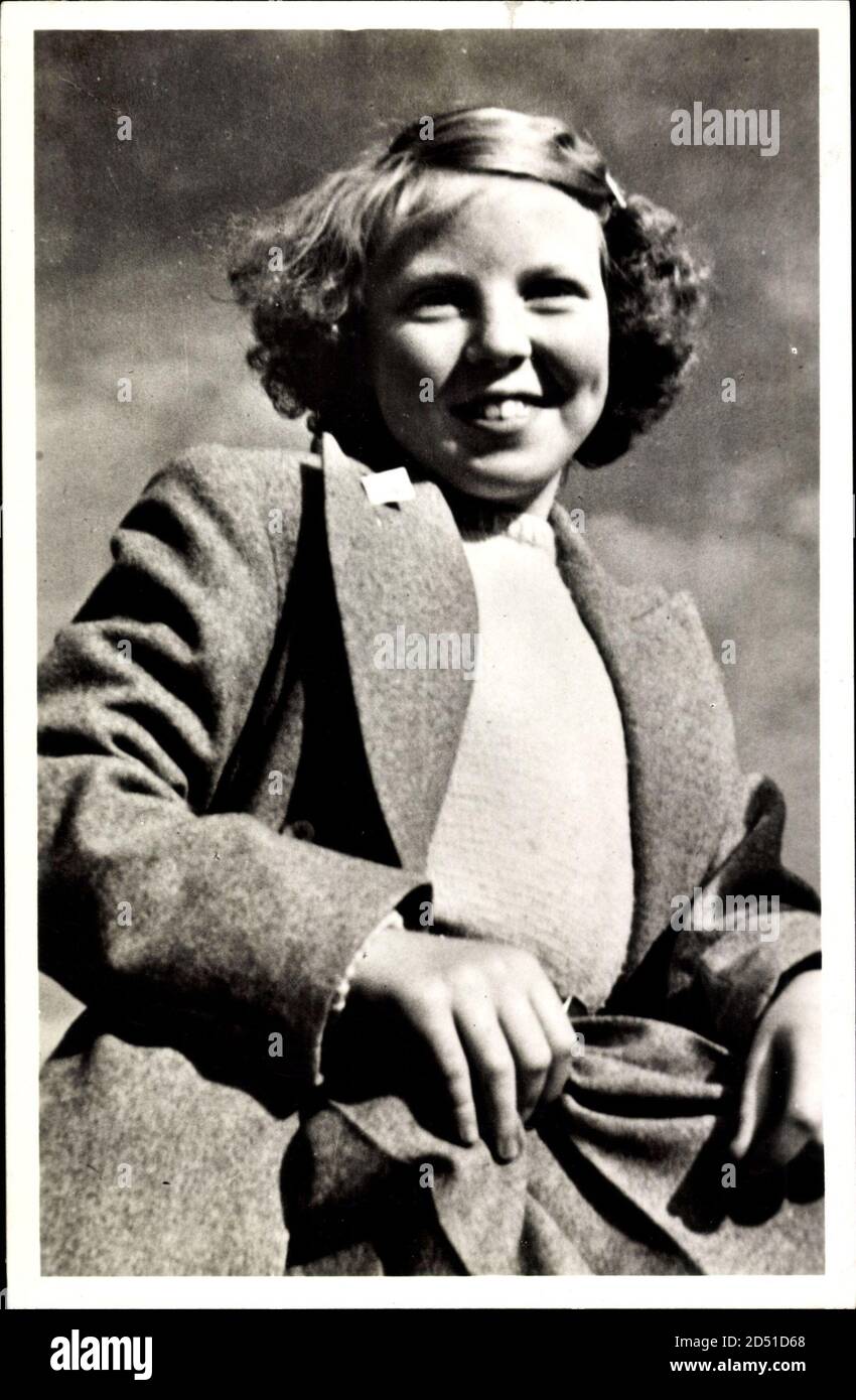 Prinzessin Beatrix, Portrait, Adel Niederlande | usage worldwide Stock ...