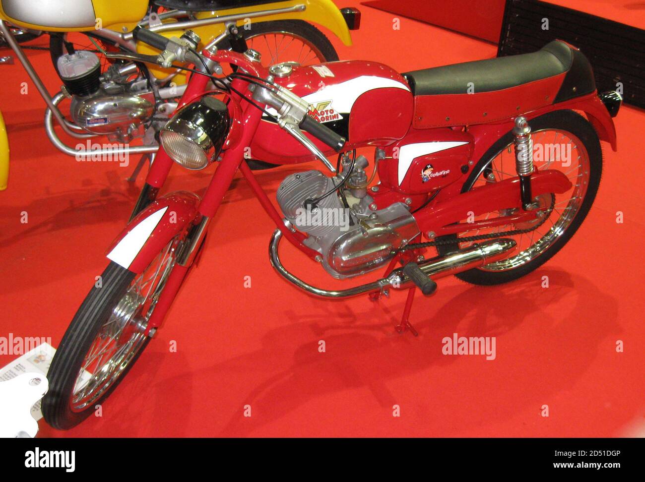 Old italian motorcycle: Moto Morini Z Sport 50 cc (1963 Stock Photo - Alamy