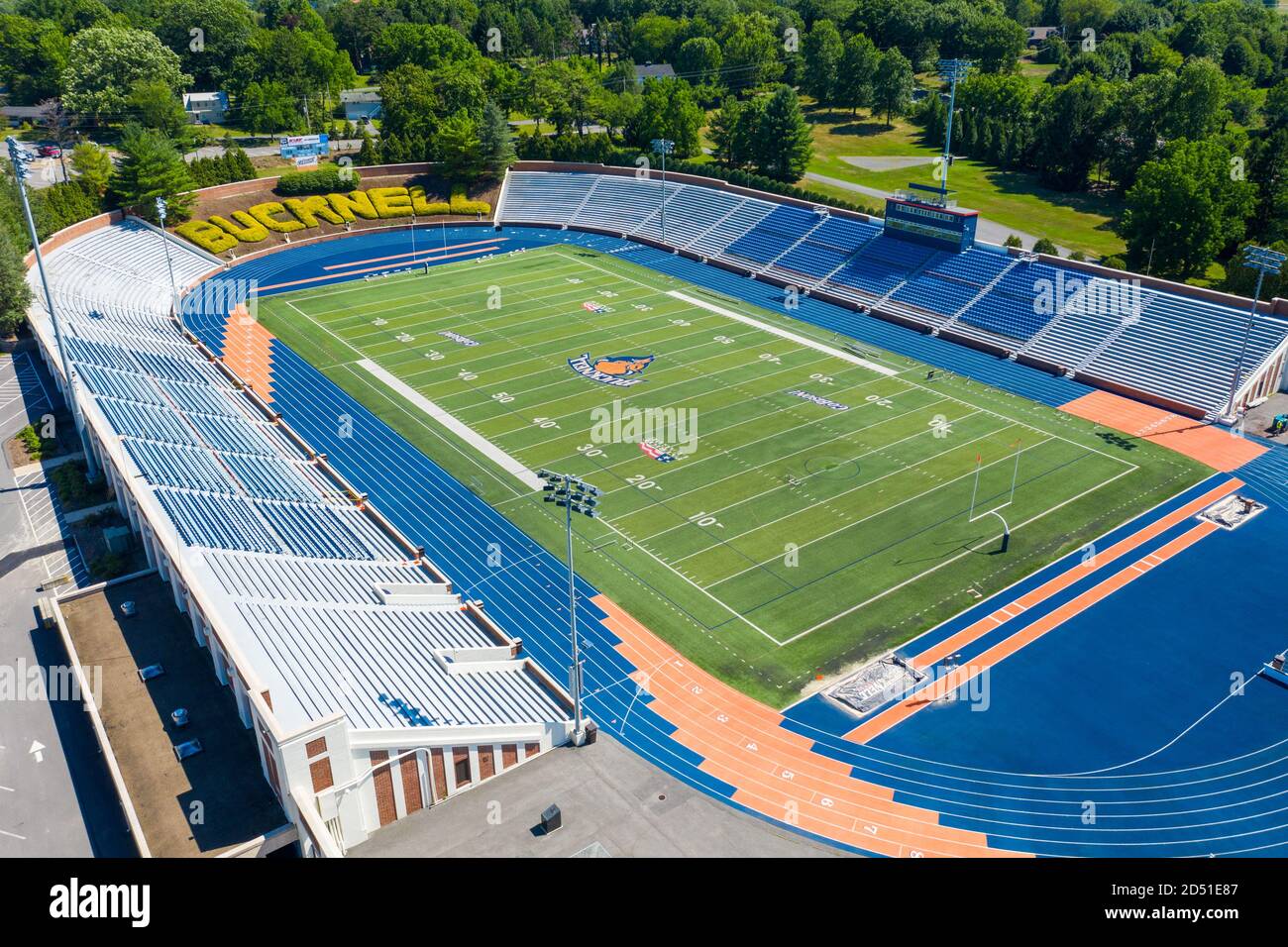 Mathewson Memorial Stadium, Bucknell University, Lewisburg, Pennsylvania Stock Photo