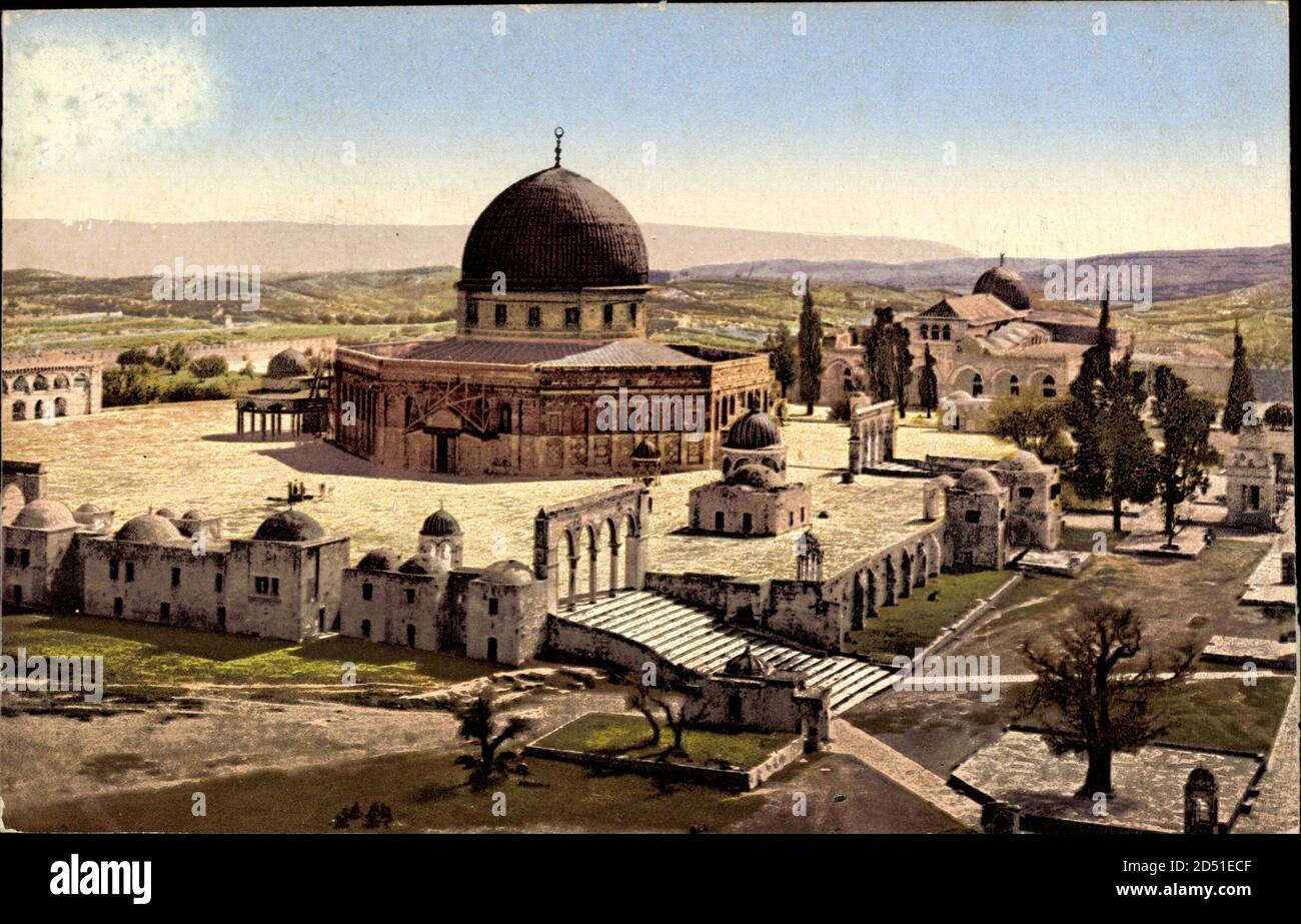 Jerusalem Israel, Place du Temple de Salomon, Salomon Tempel | usage  worldwide Stock Photo - Alamy