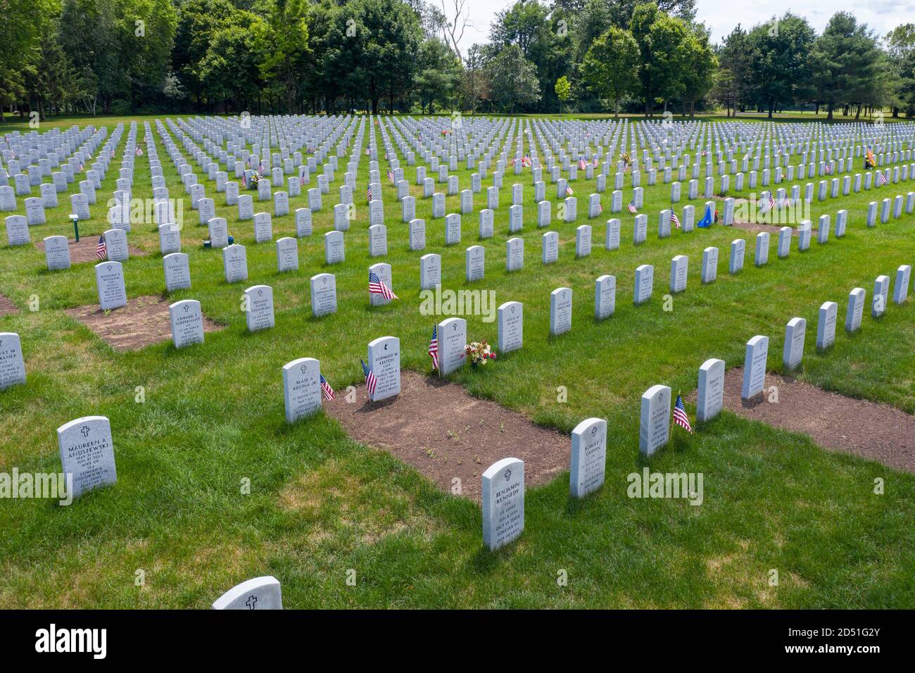 Saratoga National Cemetery High Resolution Stock Photography And Images Alamy