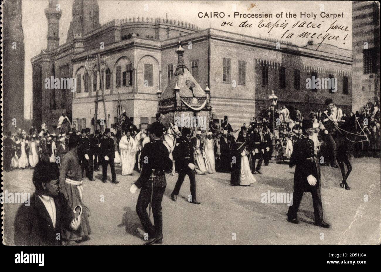 Procession of the holy carpet hi-res stock photography and images - Alamy