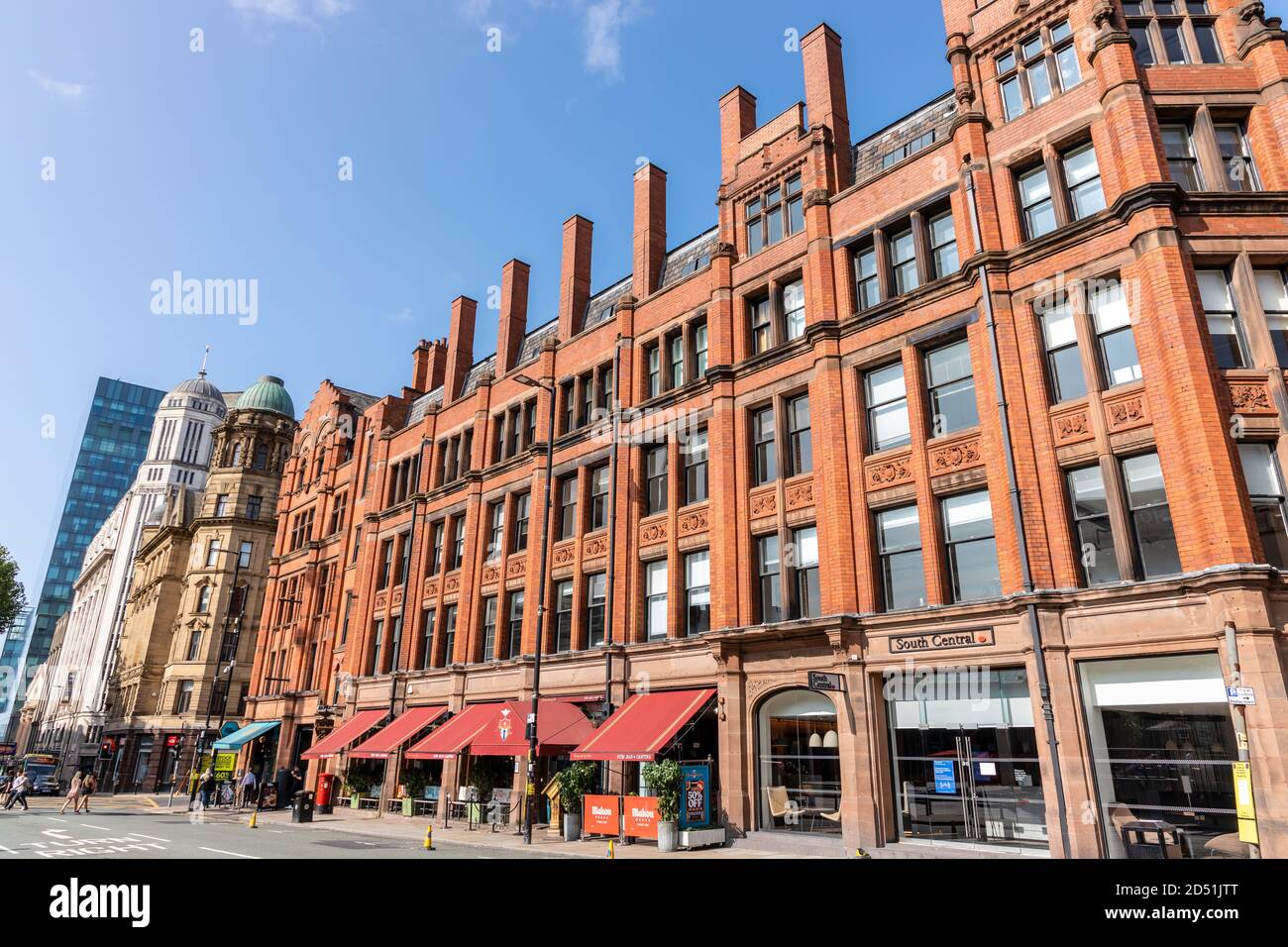Historic South Central building in central Manchester former warehouse