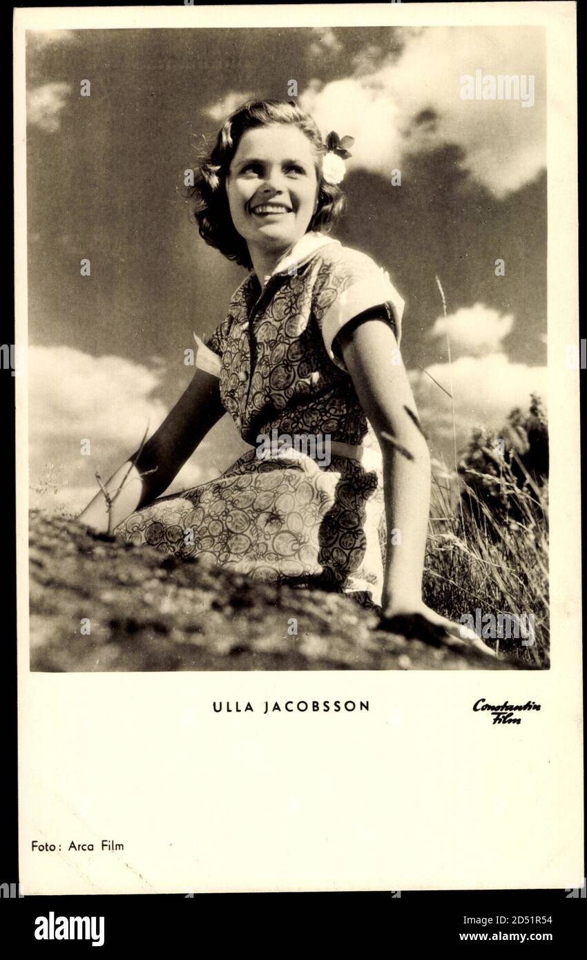 Schauspielerin Jacobsson Ulla, Sie tanzte nur... | usage worldwide Stock Photo
