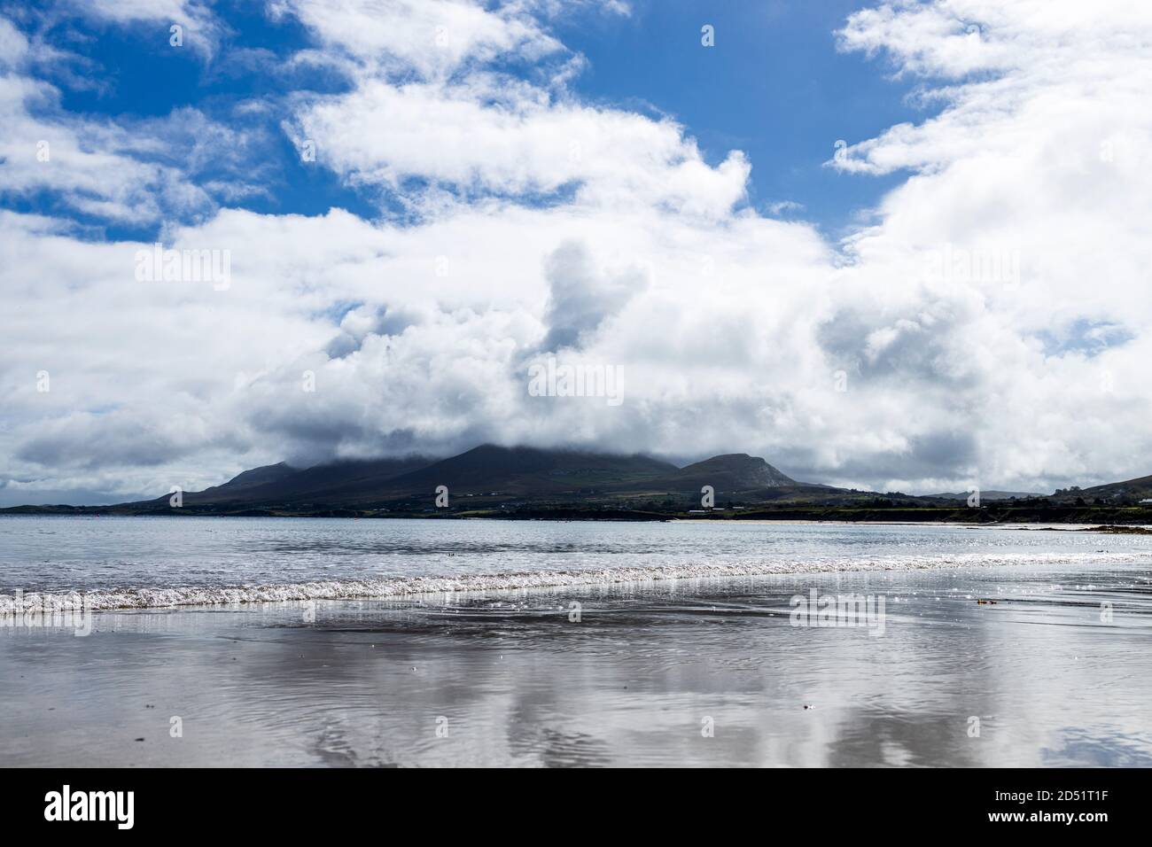 Old Head beach on the west coast at Louisburgh, County Mayo, Ireland Stock Photo