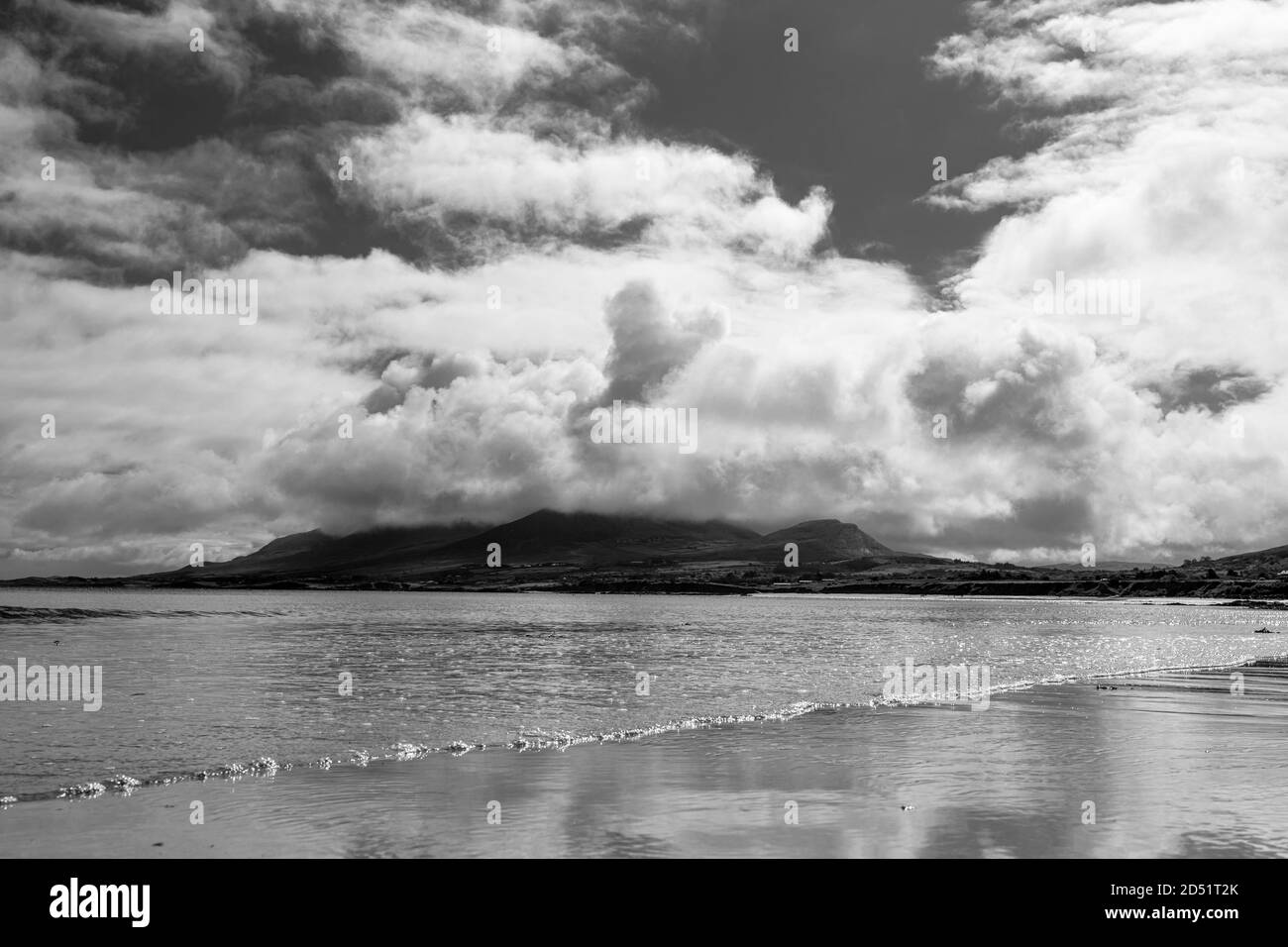 Old Head beach on the west coast at Louisburgh, County Mayo, Ireland Stock Photo