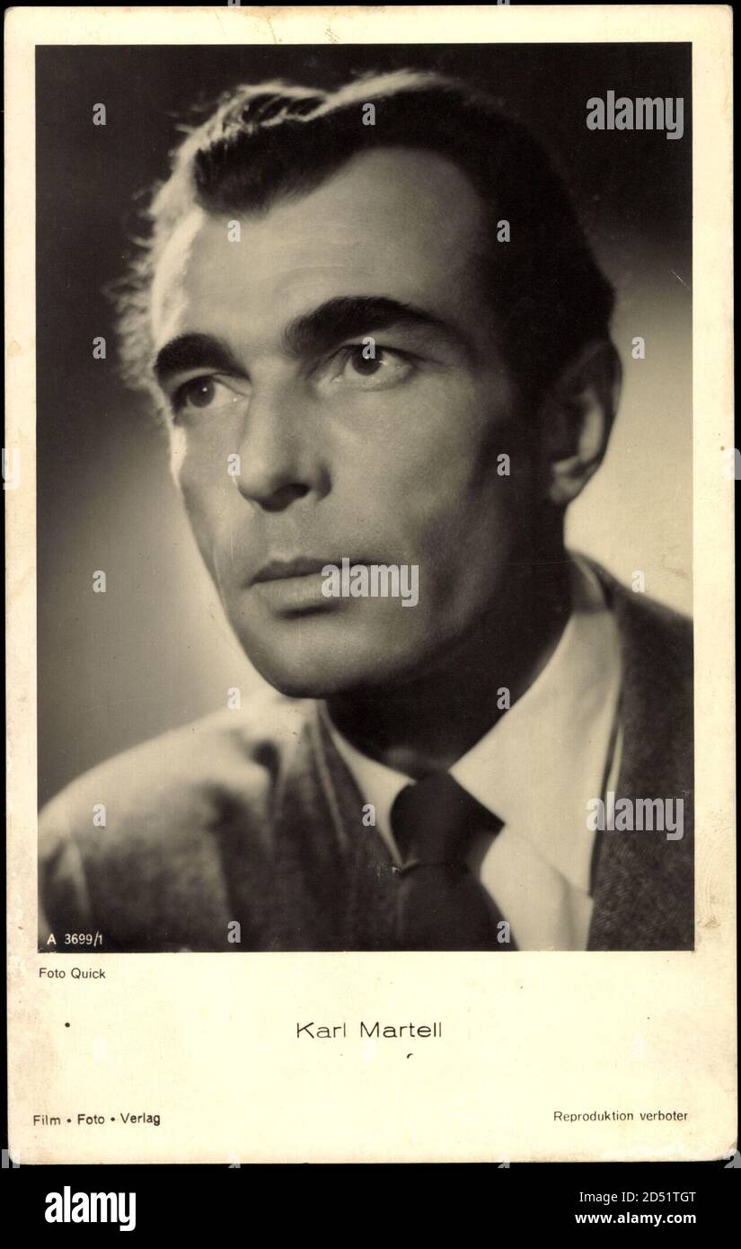 Schauspieler Karl Martell, A 3699 1, Portrait | usage worldwide Stock ...