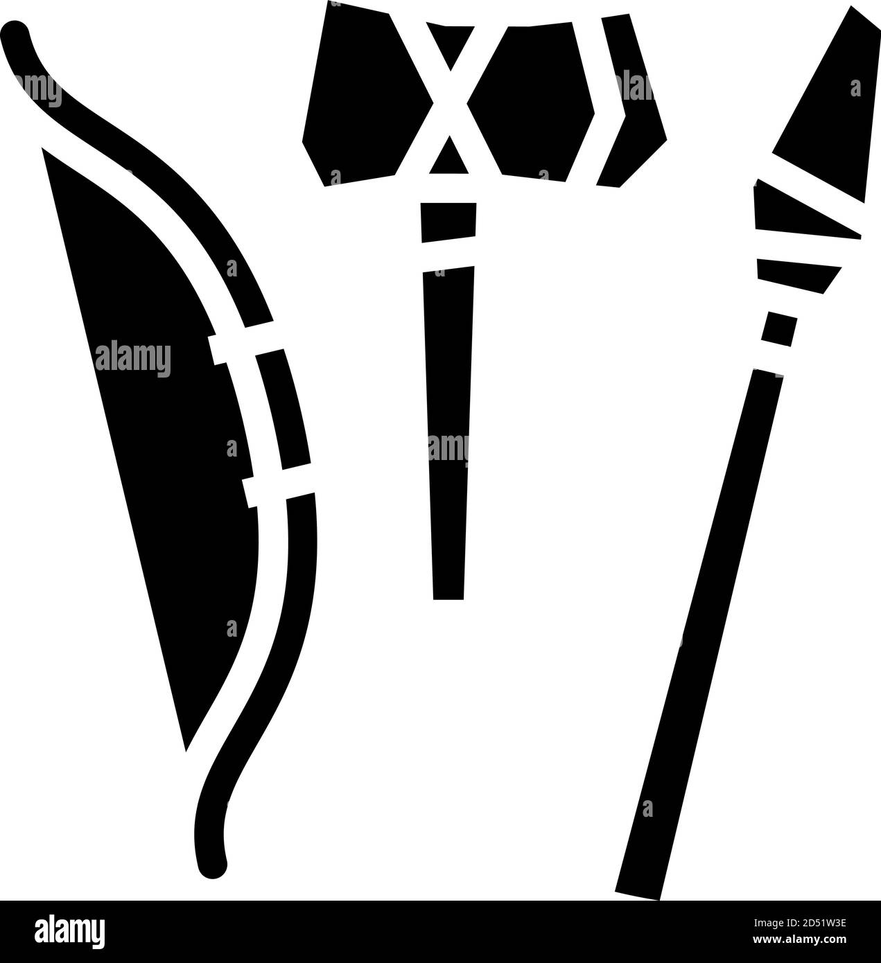 rock painting glyph icon vector illustration Stock Vector Image & Art ...