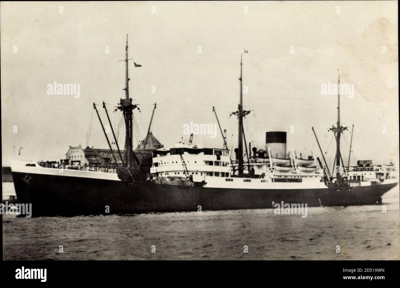 Reederei Stoomvaart Maatschappij, M.S. Tabinta, Dampfschiff | usage worldwide Stock Photo
