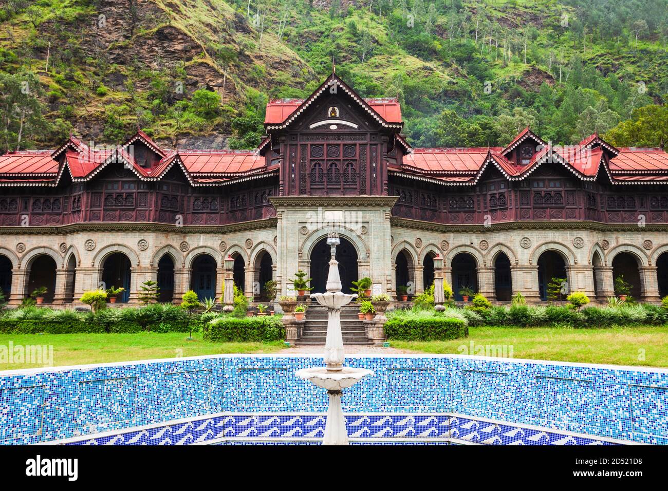 Padam Palace in Rampur Bushahr town, Himachal Pradesh state in India