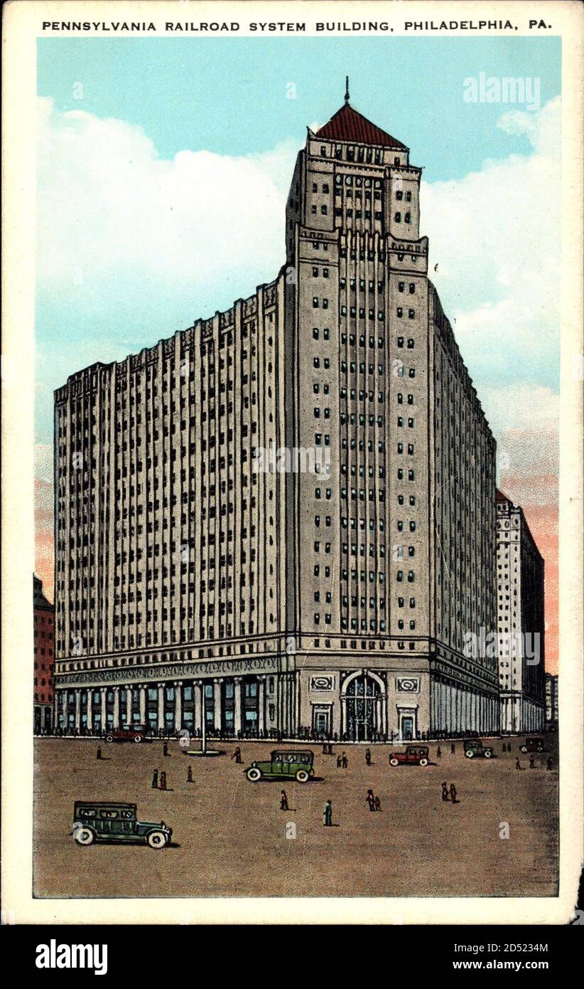 Philadelphia Pennsylvania, Pennsylvania Railroad System Building