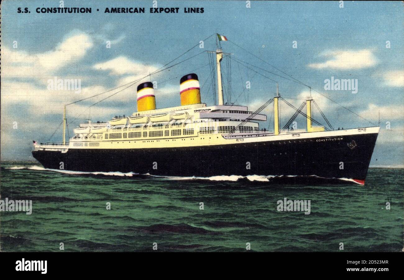 S s constitution american export lines schiff usage worldwide