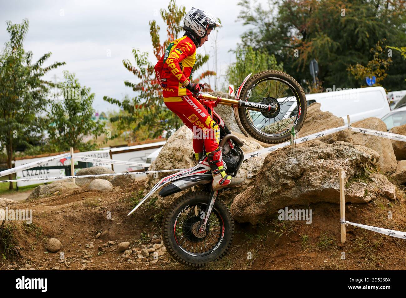 Alex Canales Martos (TRRS / Trial 125) during the Hertz FIM Trial World  Championship (round 4) at Moto Club Lazzate circuit on October 11, 2020 in  Laz Stock Photo - Alamy