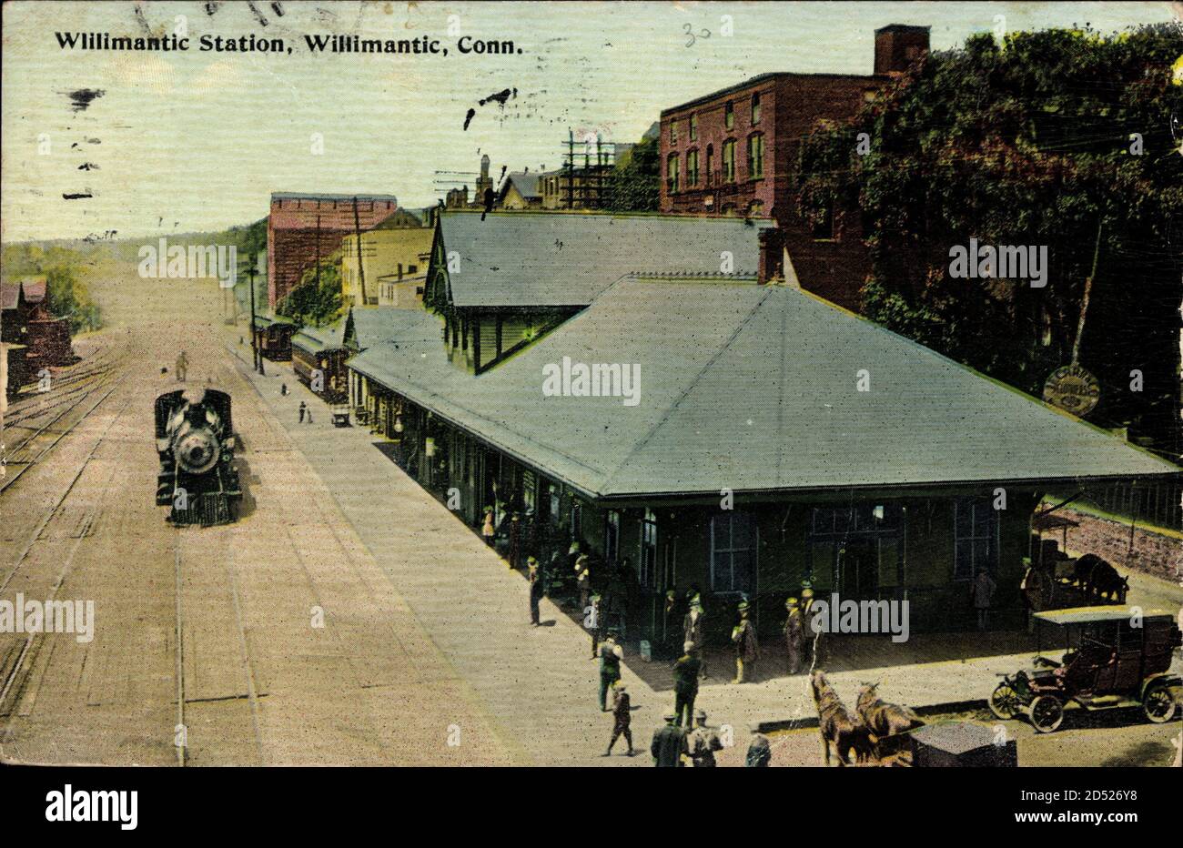 Willimantic Connecticut, Willimantic Station, Eisenbahn usage