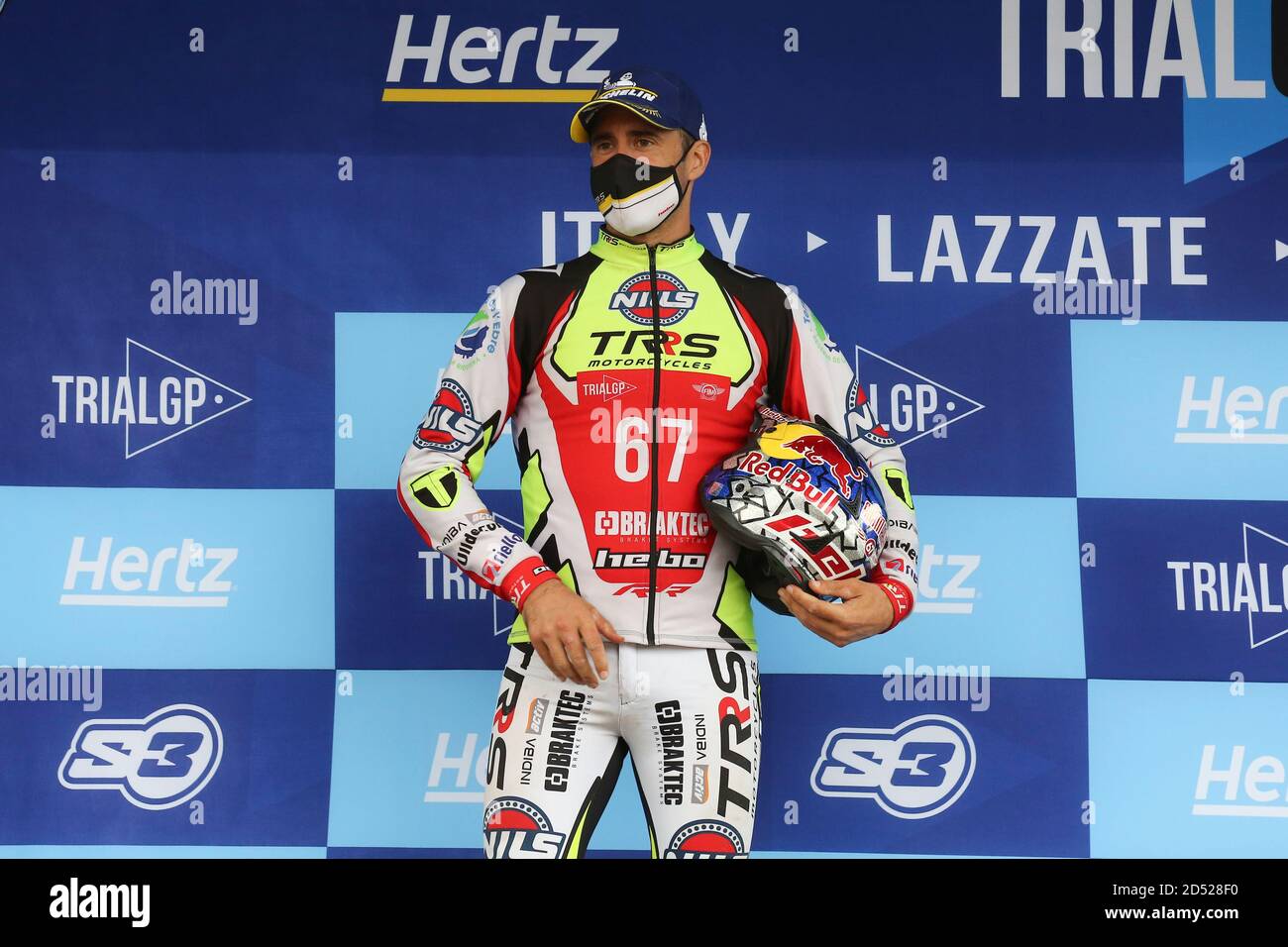 Adam Sans Raga (Vice World Champion) during the world title award ceremony  at Moto Club Lazzate circuit on October 11, 2020 in Lazzate (MB), Italy  Stock Photo - Alamy